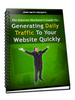 Thumbnail Generating Daily Traffic To Your Site Quickly eBook