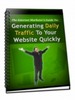 Thumbnail How To Get Traffic To Your Websites eBook