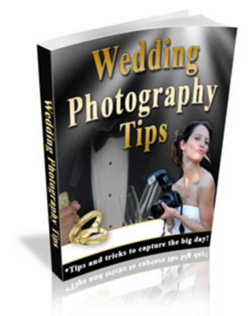 Product picture Wedding Photography Tips eBook