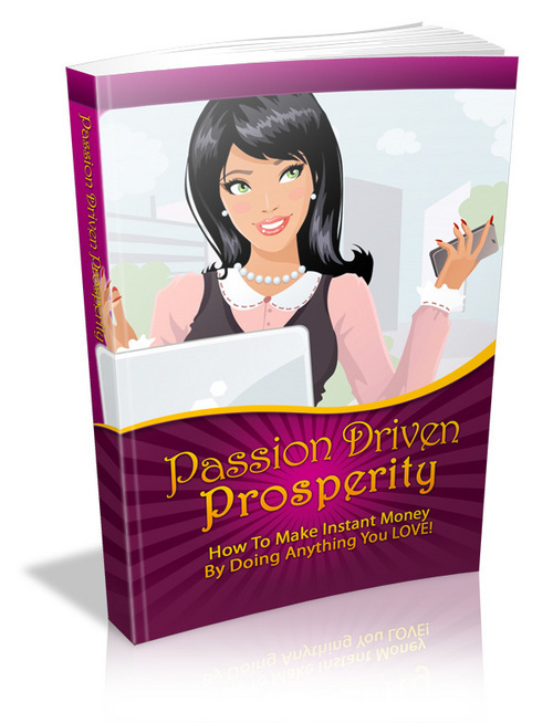 Product picture Passion Driven Prosperity eBook