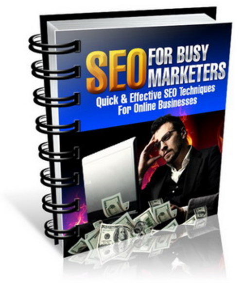Product picture Seo For Busy Marketers eBook