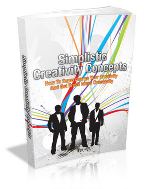 Product picture Simplistic Creativity Concepts eBook