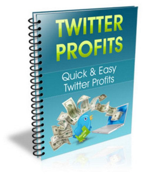 Product picture Twitter Profits eBook