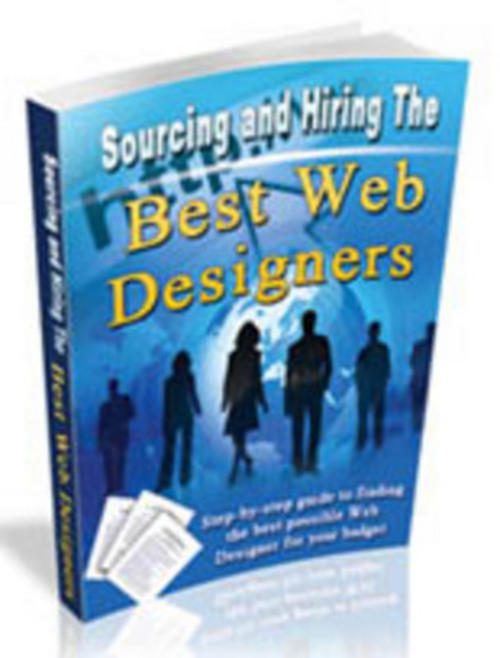Product picture Sourcing The Best Web Designers eBook