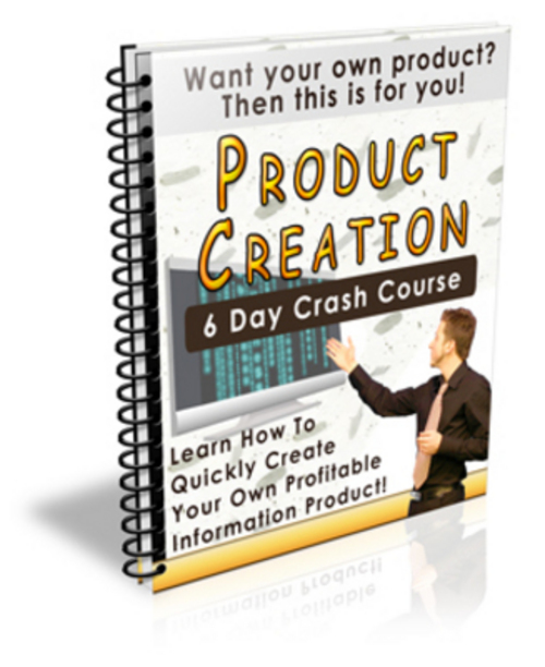 Product picture Product Creation Crash Course eBook