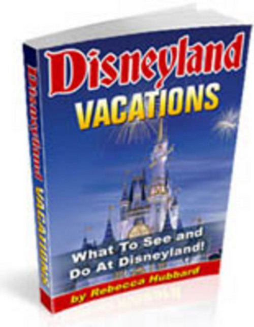 Product picture Disneyland Vacations eBook