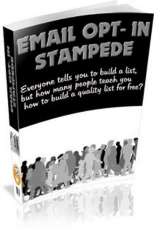 Product picture Email Optin Stampede eBook