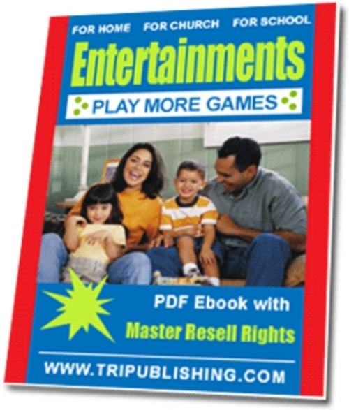 Product picture Entertainments For Home  Church And School eBook