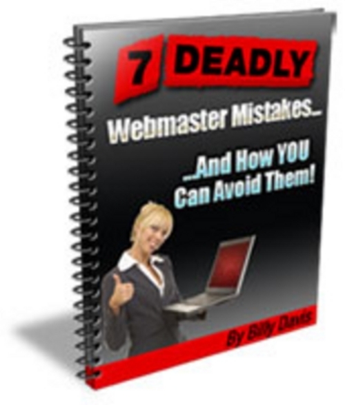 Product picture 7 Deadly Webmaster Mistakes eBook