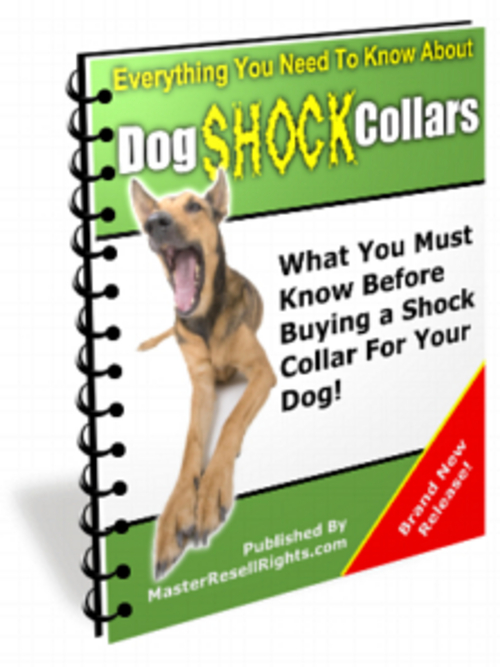 Product picture Buying Dog Shock Collars eBook