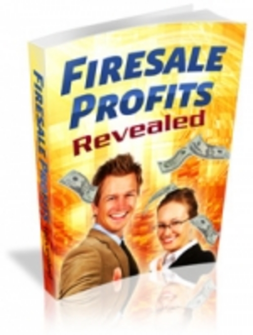 Product picture Firesale Profits Revealed eBook