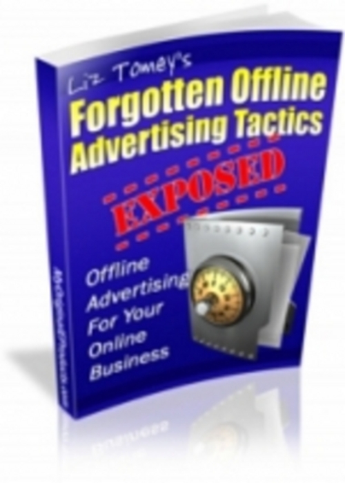 Product picture Forgotten Offline Advertising Tactics eBook