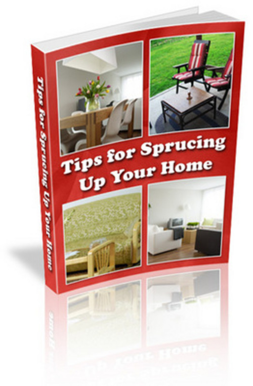 Product picture Tips for Sprucing up your Home eBook