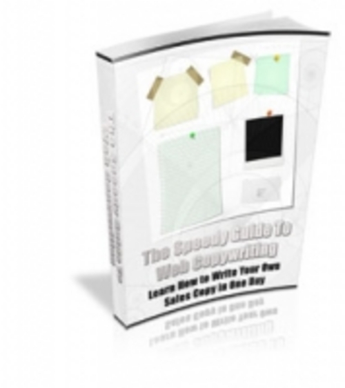 Product picture The Speedy Guide to Web Copywriting eBook