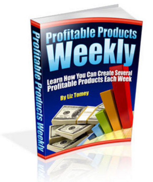 Product picture Profitable Products Weekly eBook