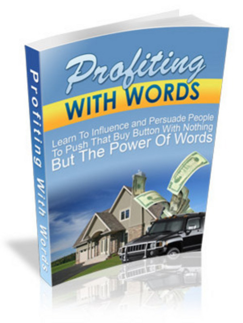 Product picture Profiting With Words eBook