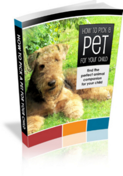 Product picture How To Pick A Pet For Your Child eBook