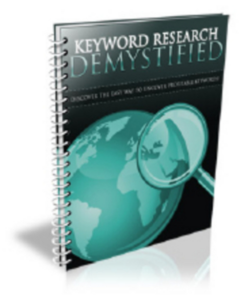 Product picture Keyword Research Demystified eBook