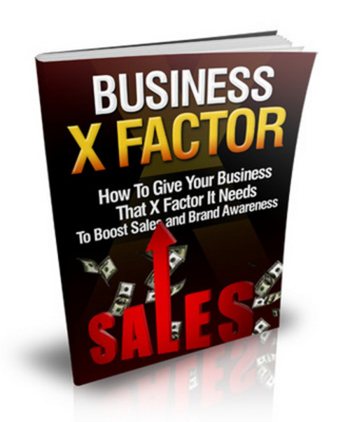 Product picture Business X Factor eBook