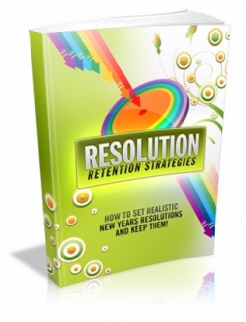 Product picture Resolution Retention Strategies eBook