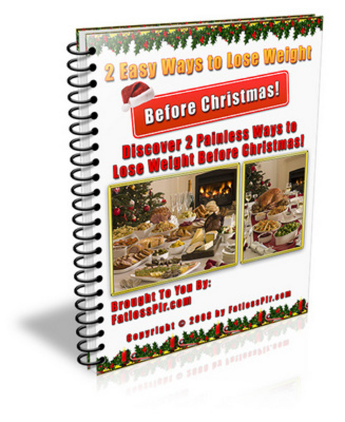 Product picture 2 Easy Ways to Help You Lose Weight Before Christmas eBook