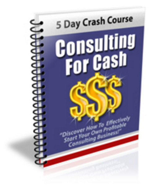 Product picture Consulting For Cash Course