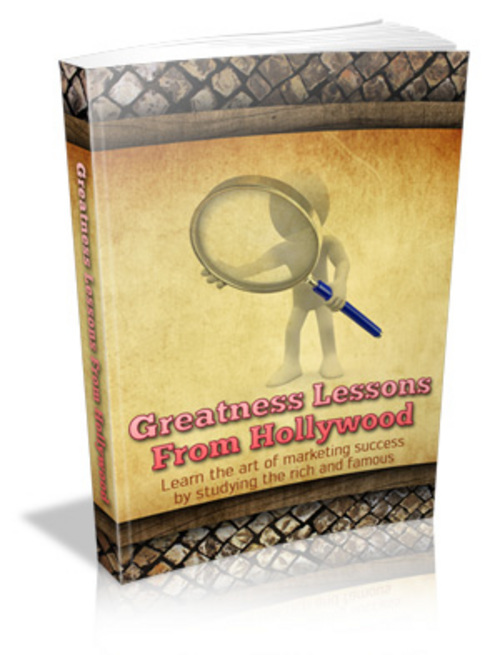 Product picture Greatness Lessons From Hollywood eBook