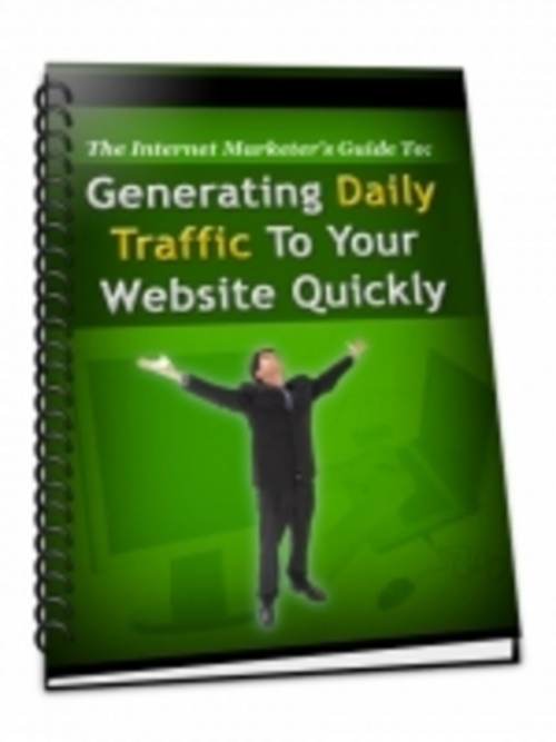 Product picture How To Get Traffic To Your Websites eBook