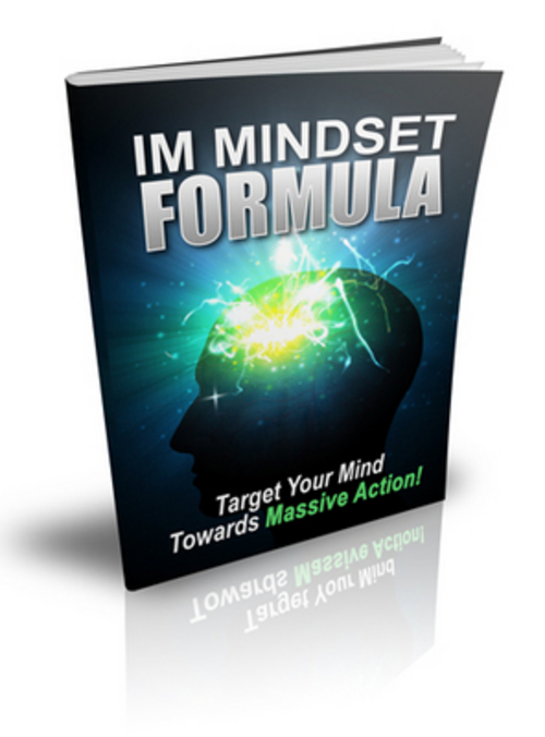 Product picture IM Mindset Formula eBook
