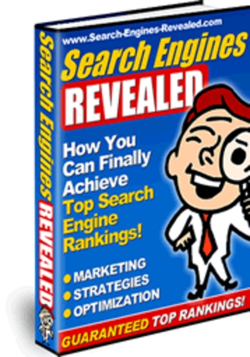 Product picture Search Engines Revealed eBook