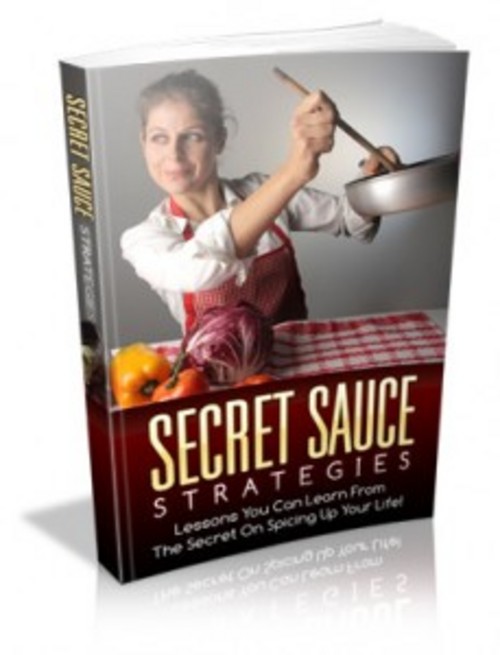 Product picture Secret Sauce Strategies eBook