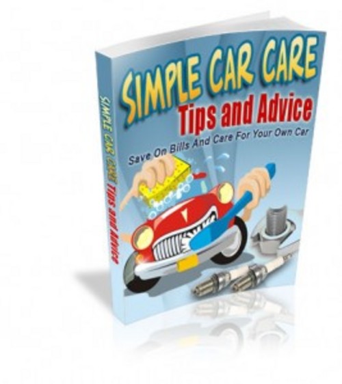 Product picture Simple Car Care Tips And Advice eBook