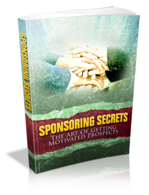 Product picture Sponsoring Secrets eBook