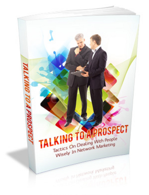 Product picture Talking To A Prospect eBook