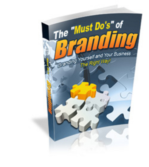 Product picture The Must Dos of Branding eBook