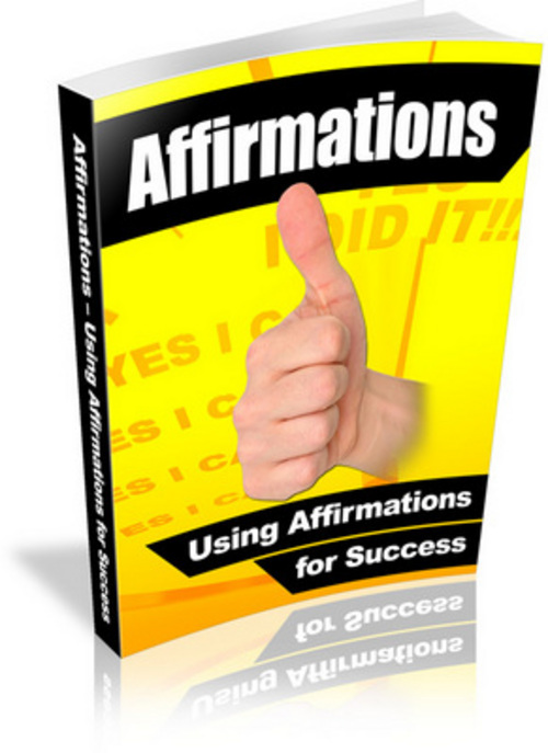 Product picture Using Affirmations for Success eBook