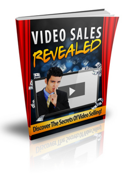 Product picture Video Sales Revealed eBook