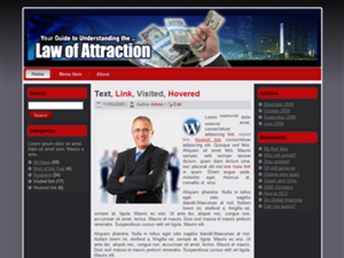 Product picture Law Of Attraction Templates