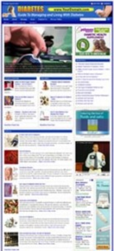 Product picture Diabetes Website