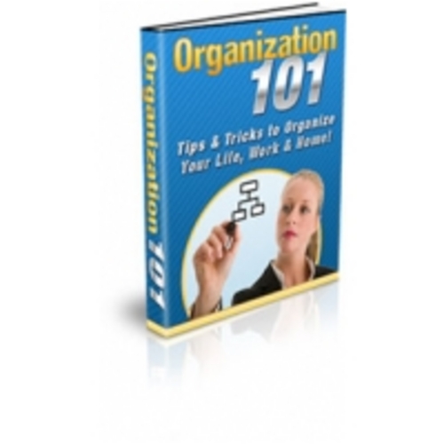 Product picture Organization 101 eBook