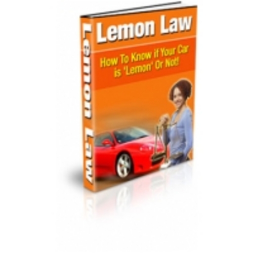 Product picture Lemon Law eBook