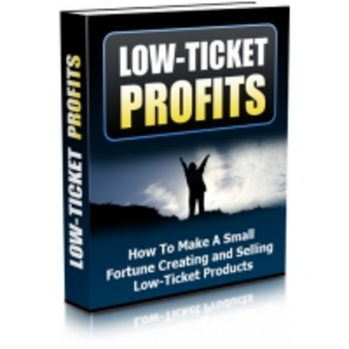 Product picture Low Ticket Profits eBook