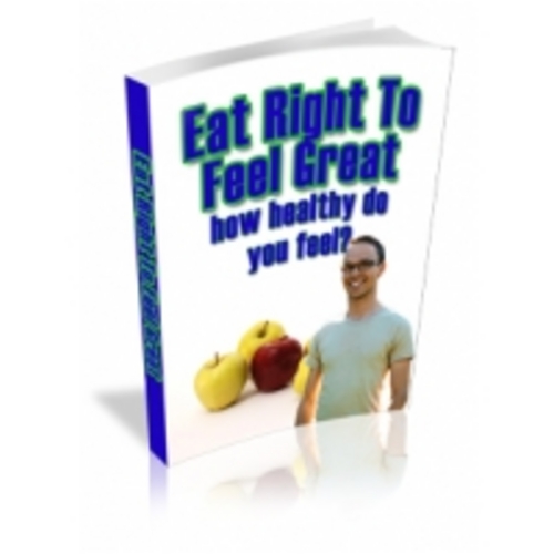 Product picture Eat Right To Feel Great eBook