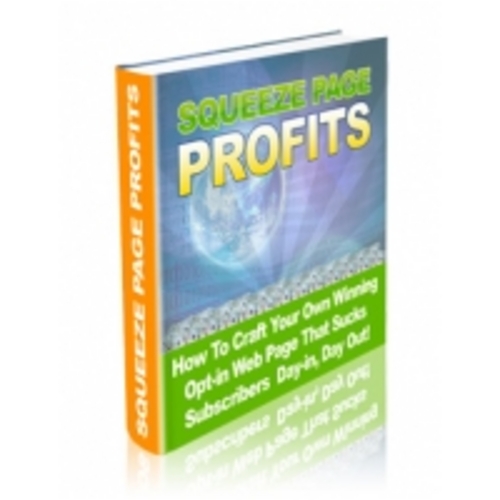Product picture Squeeze Page Profits eBook