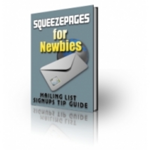 Product picture Squeezepages for Newbies eBook