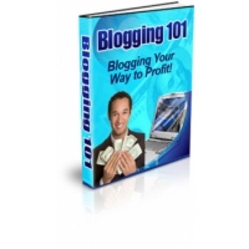 Product picture Blogging 101 eBook