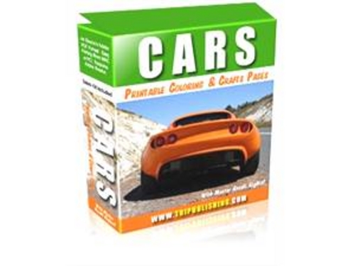 Product picture Cars Coloring eBook