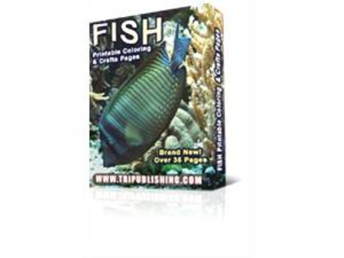 Product picture Fish Coloring eBook
