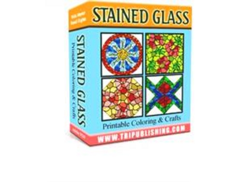 Product picture Stained Glass Coloring eBook