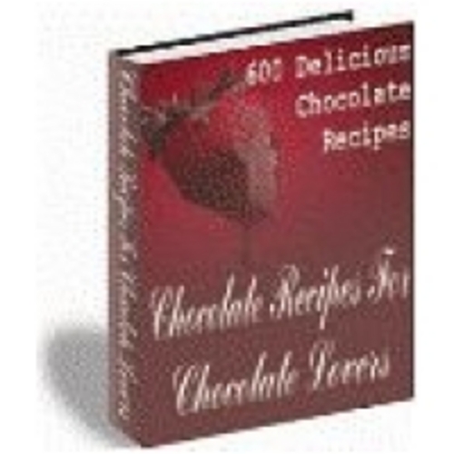 Product picture Chocolate Recipe eBook